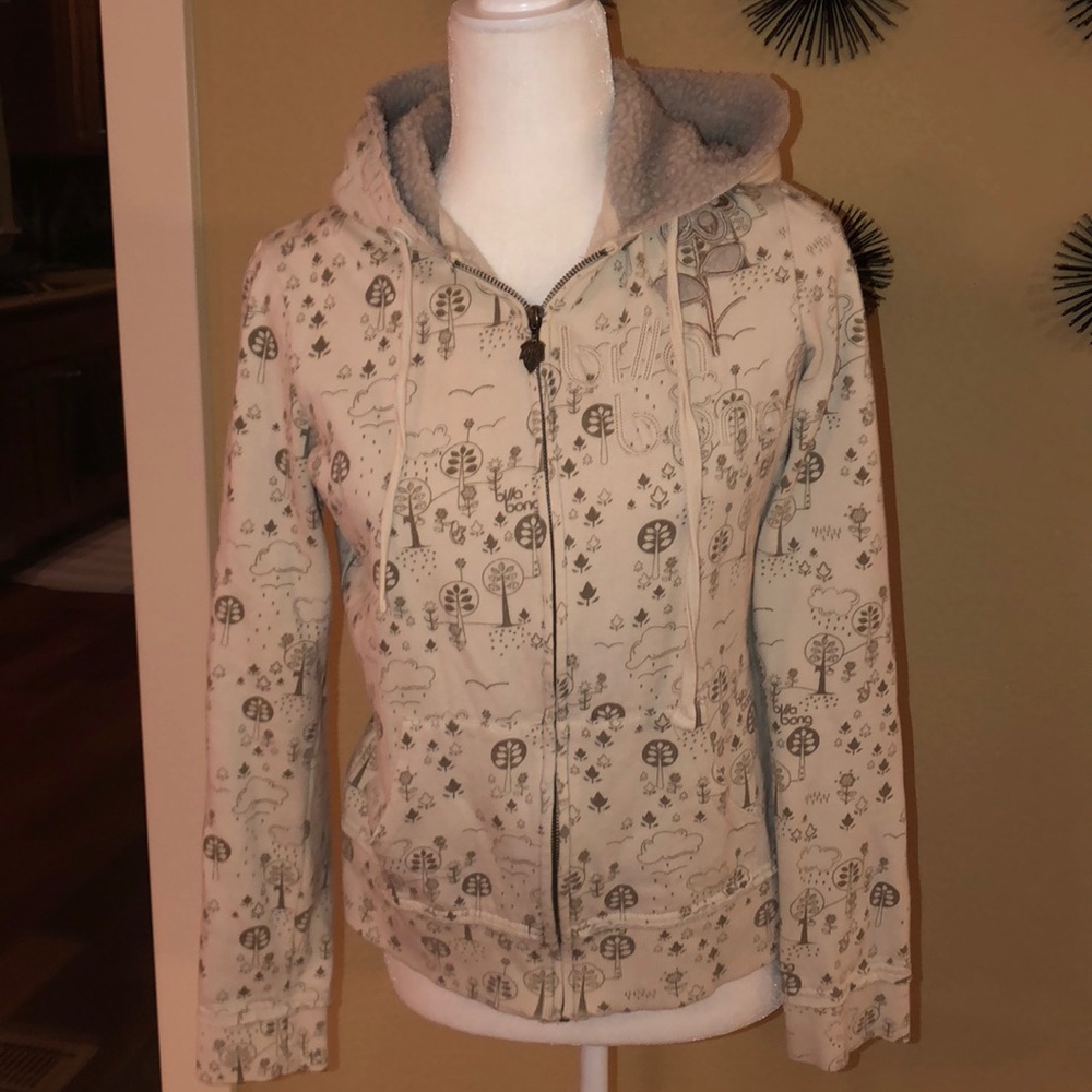 Roxy zip up hoodie jacket